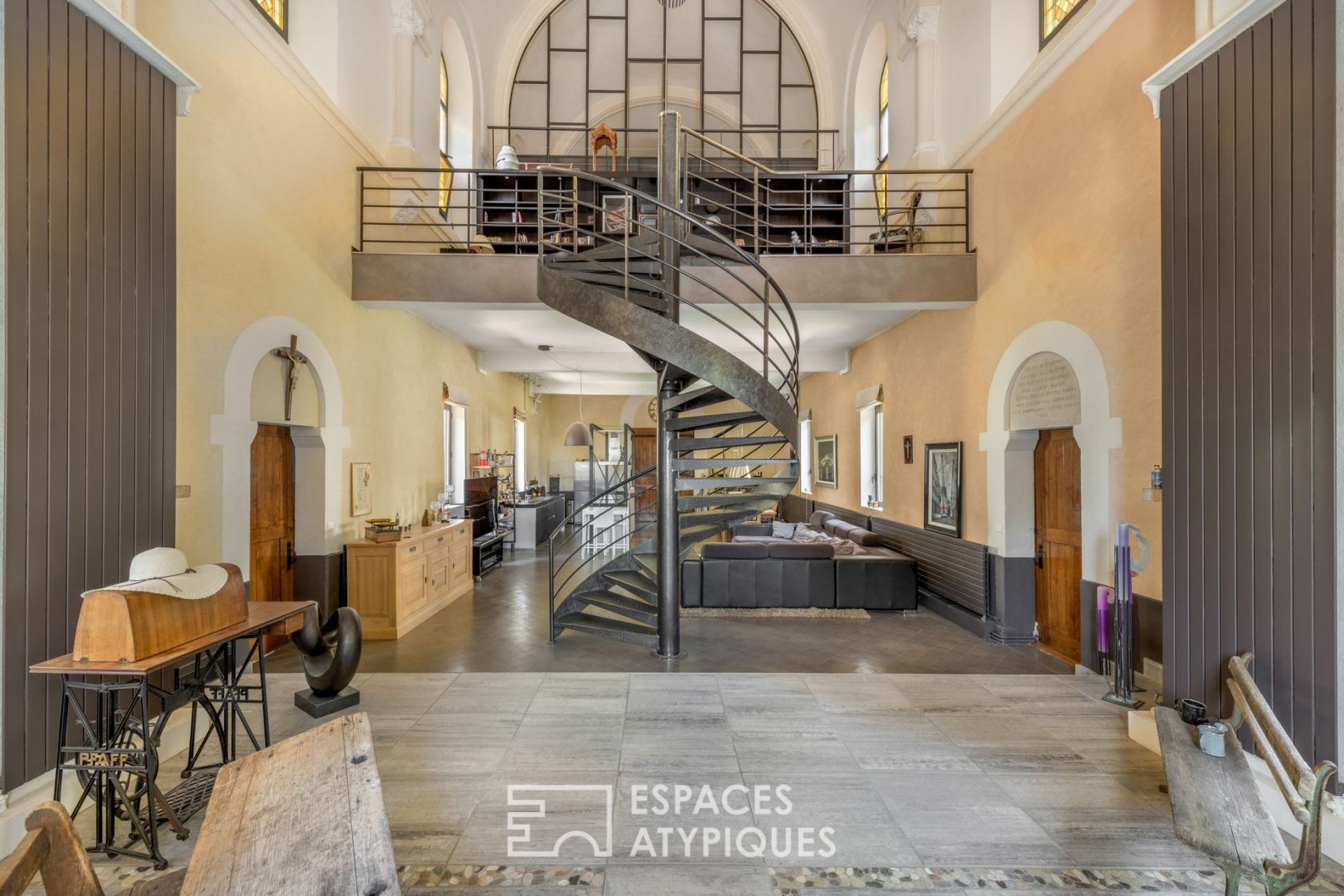Apartment in an old desecrated chapel