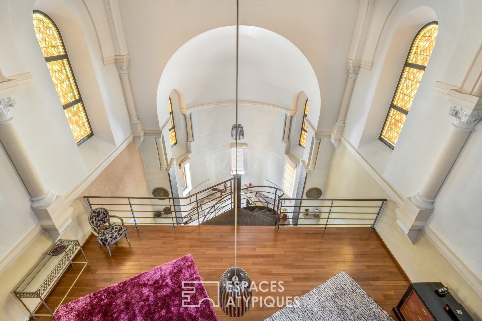 Apartment in an old desecrated chapel