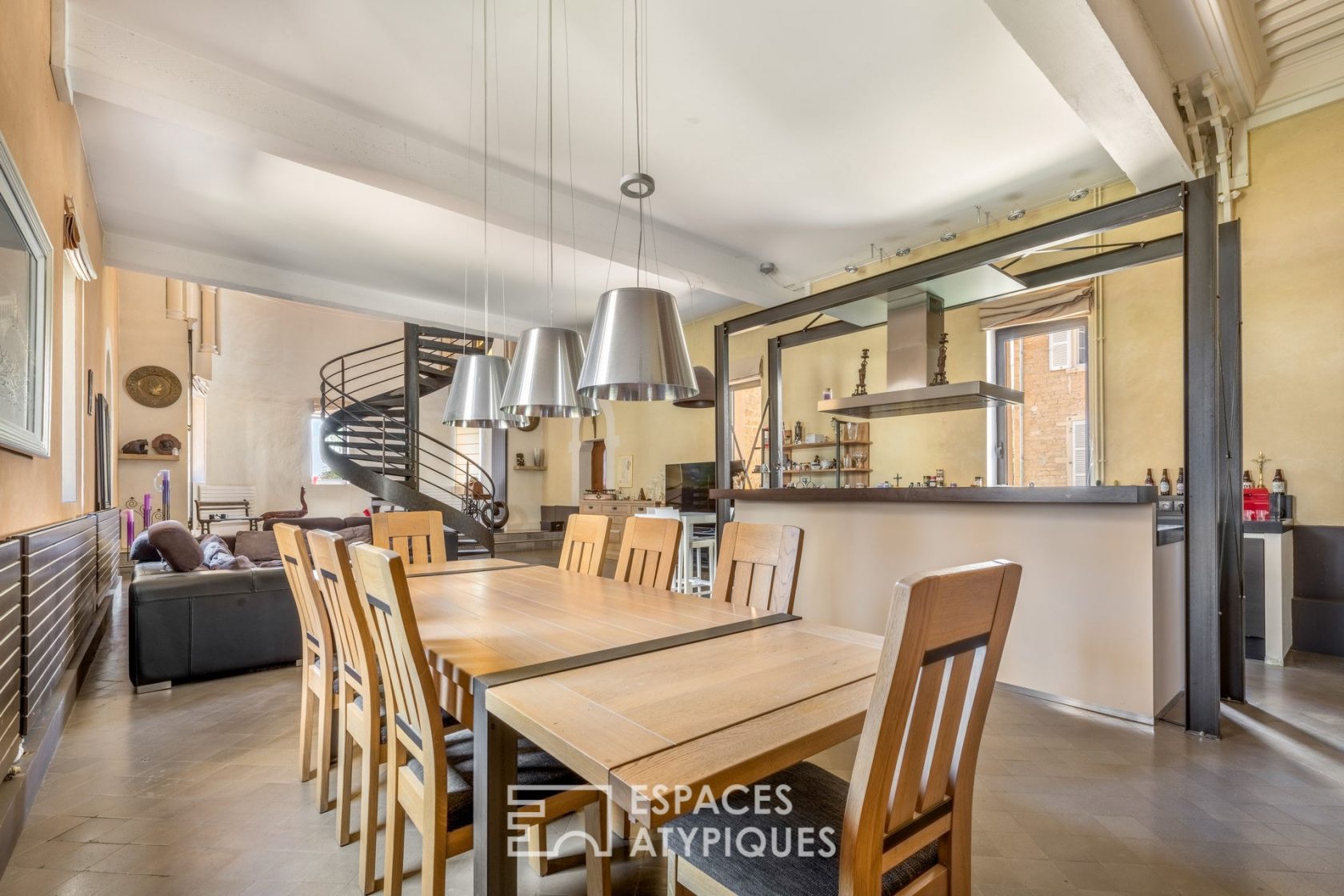 Apartment in an old desecrated chapel