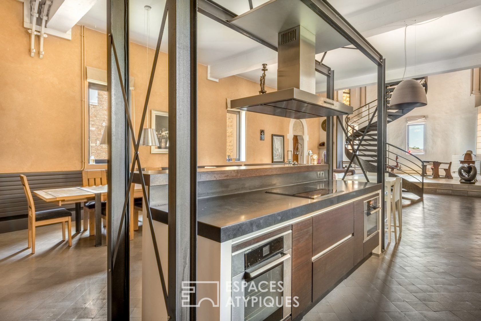 Apartment in an old desecrated chapel