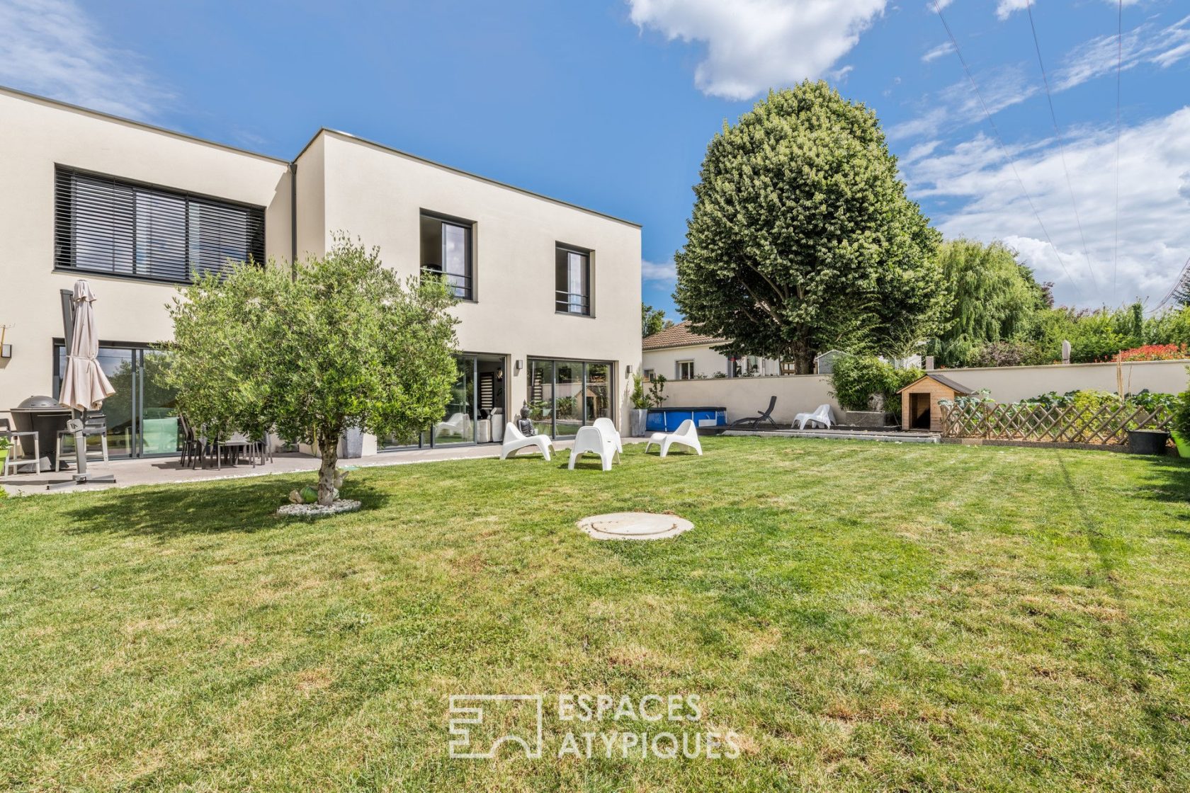 Maison contemporaine dans les Monts d’Or