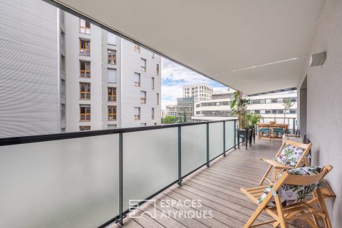 Contemporary apartment with terrace