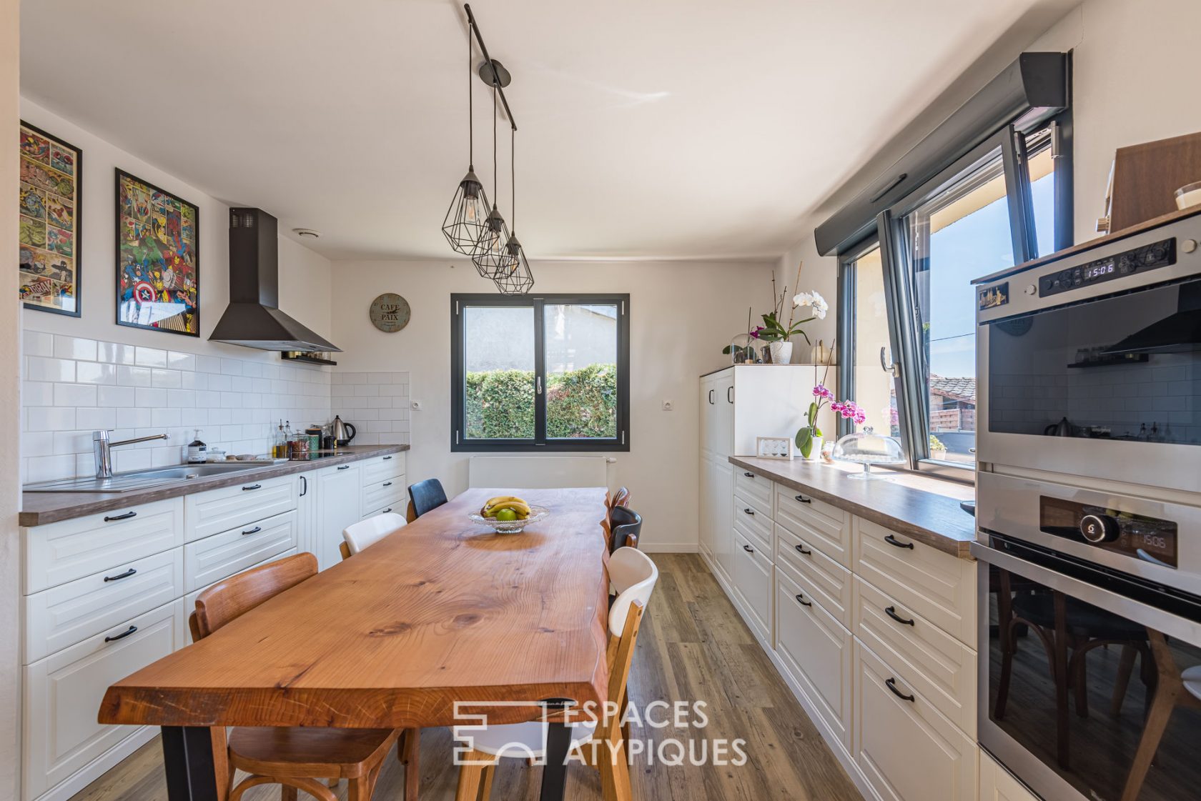 Renovated family house with garden