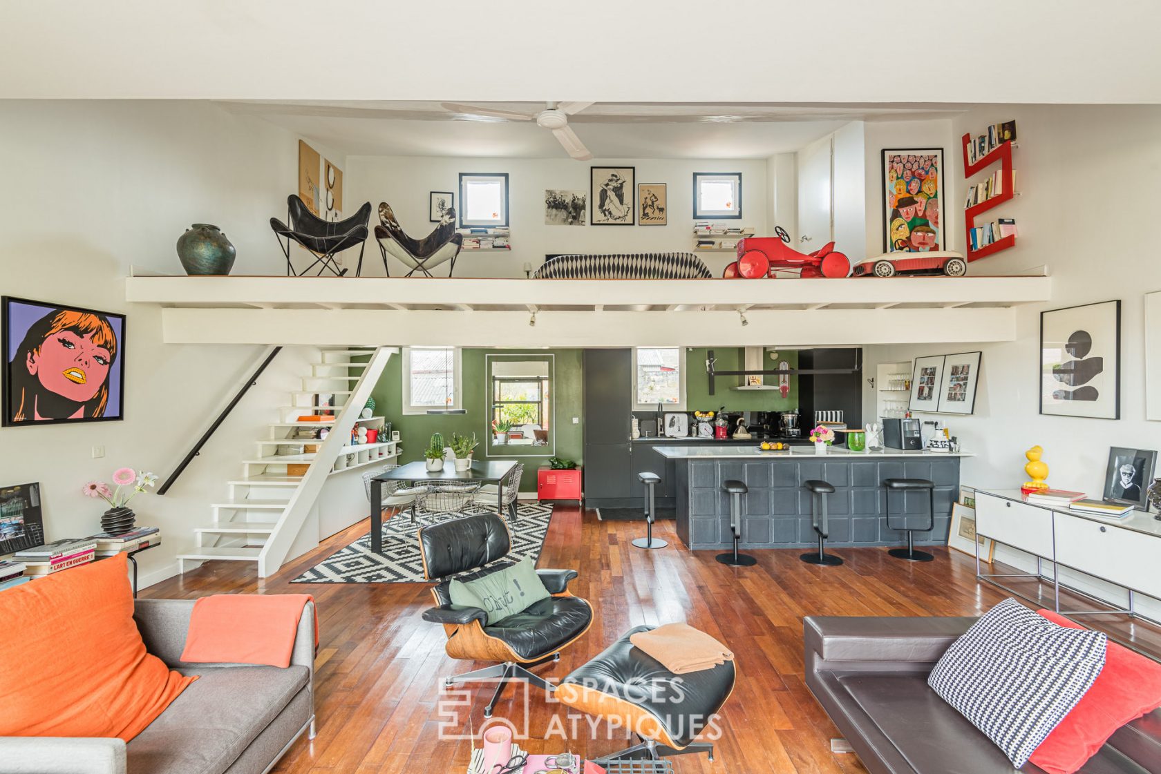 The Pop Art loft of Chartrons