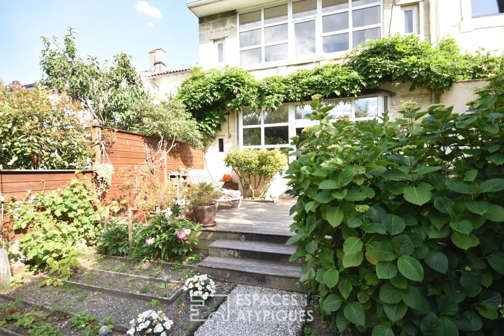 Family house with garden