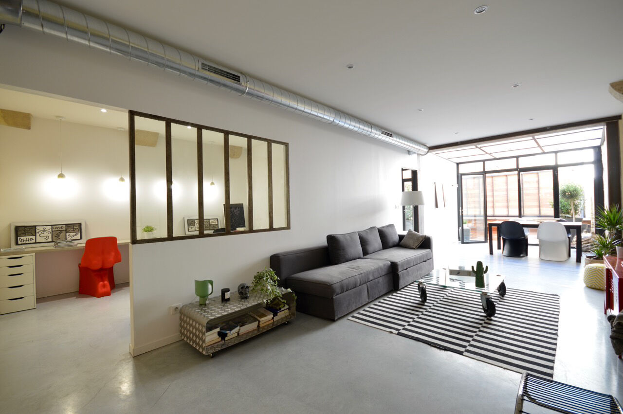 Loft in Chartrons with terrace and swimming pool