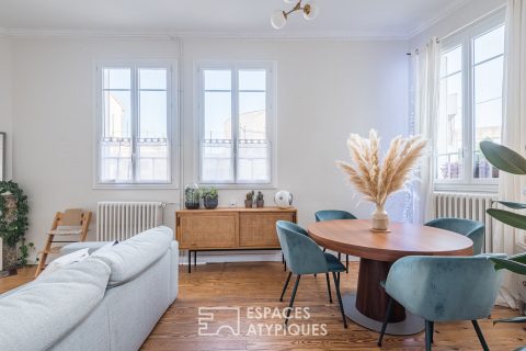 The townhouse in Wabi Sabi style