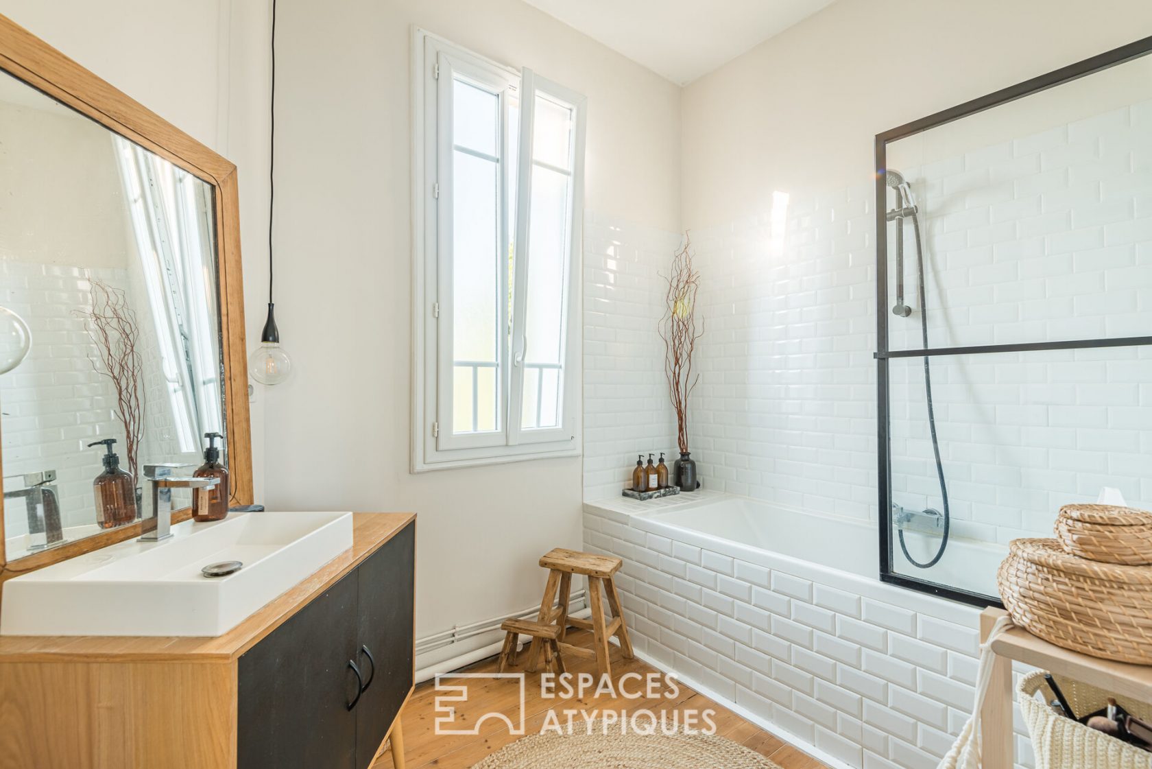 The townhouse in Wabi Sabi style