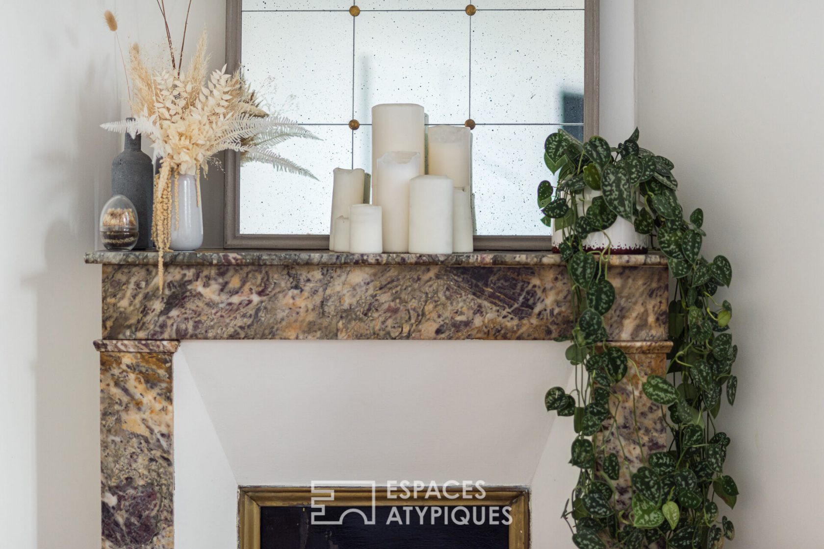 The townhouse in Wabi Sabi style