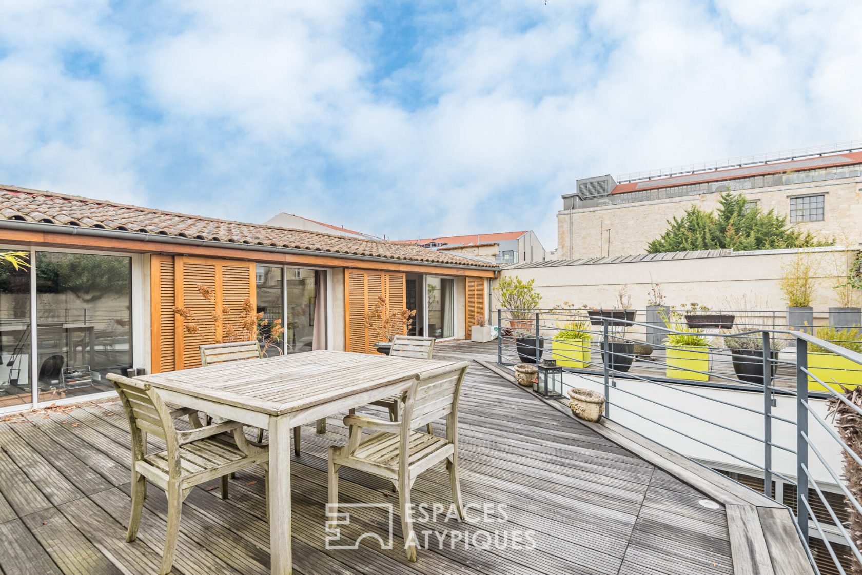 Loft avec terrasse au Palais Gallien