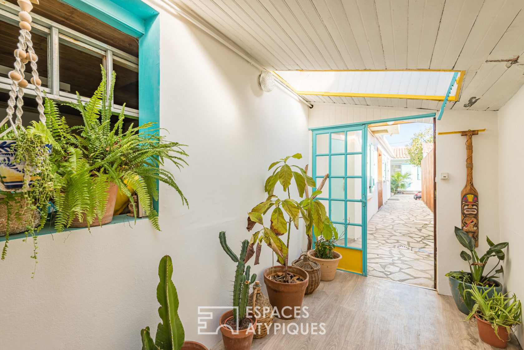Maison aux allures de vacances à Cenon