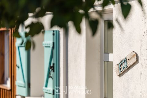 Maison aux allures de vacances à Cenon