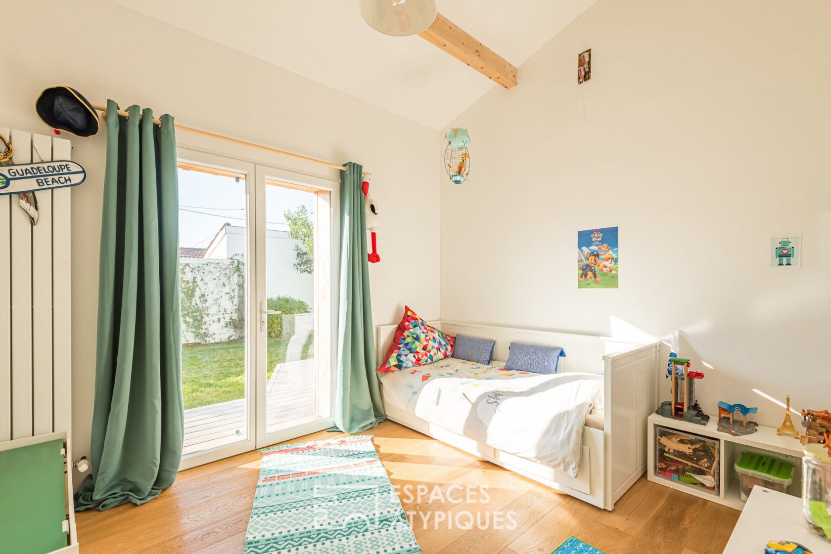Maison aux allures de vacances à Cenon