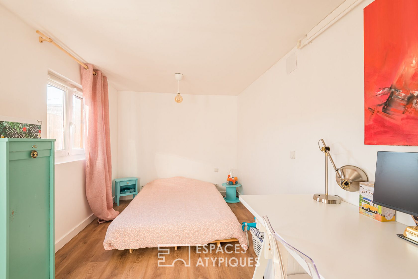 Maison aux allures de vacances à Cenon