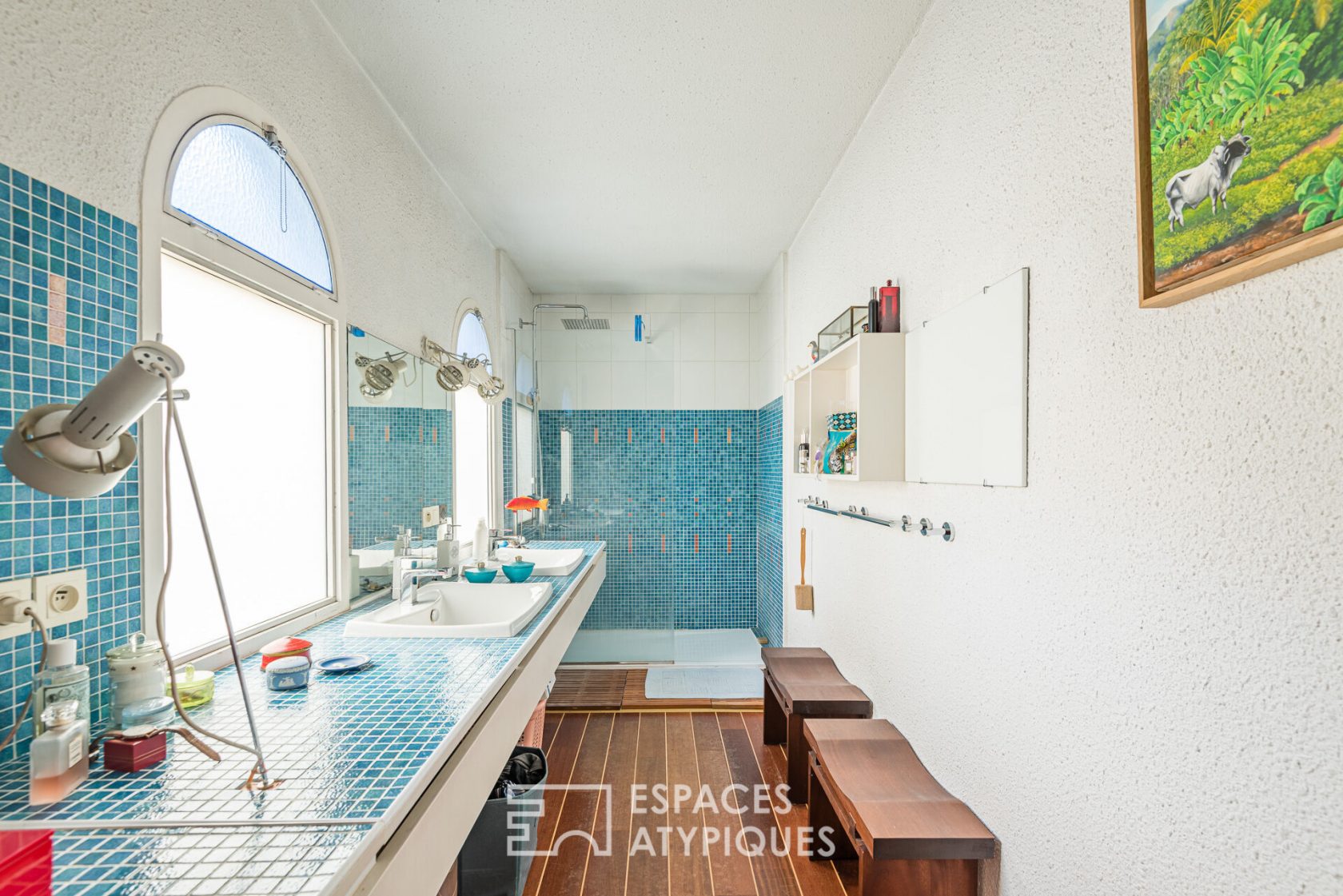 La Sereine. Maison avec patio au Jardin Public