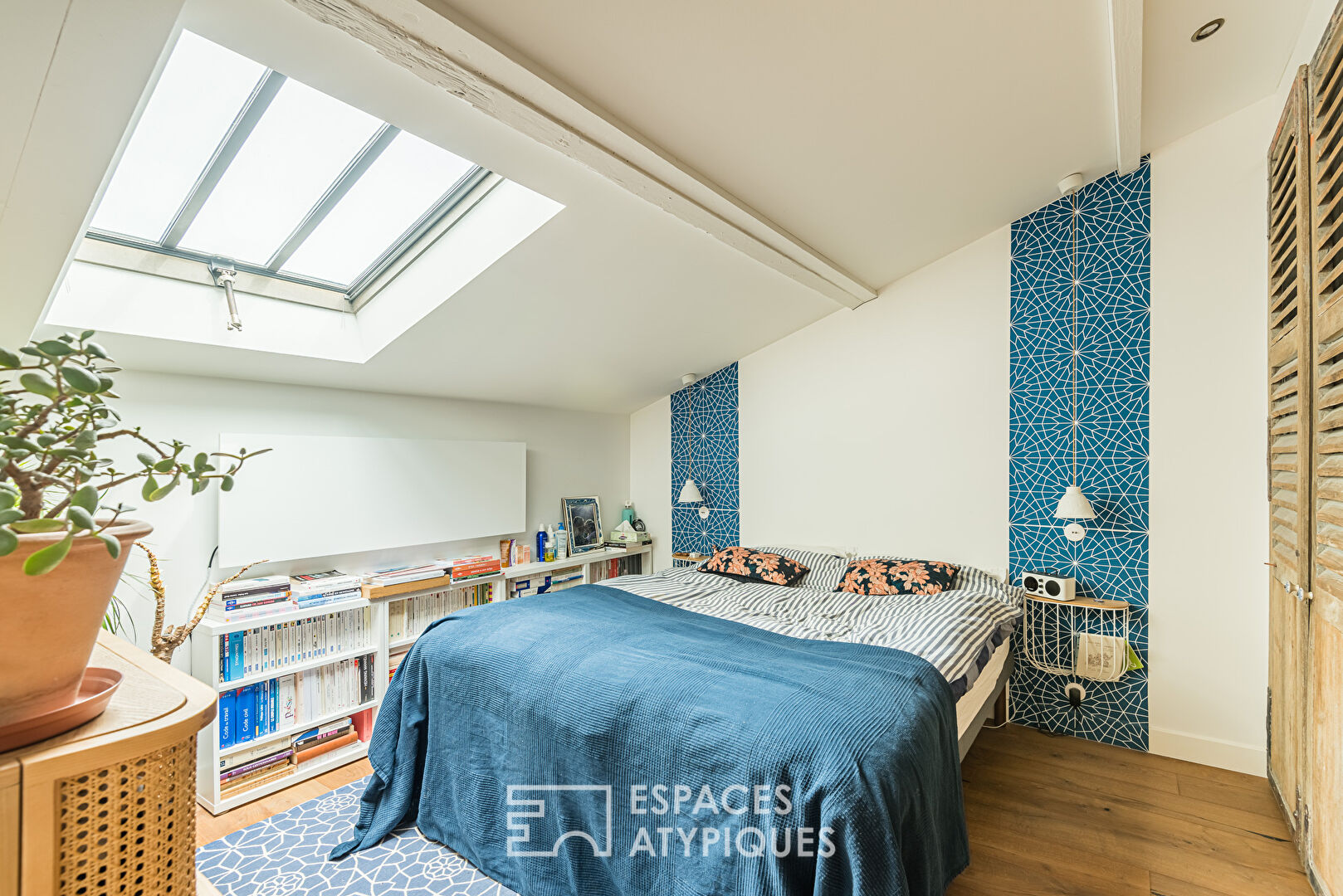 The cozy attic apartment with a view