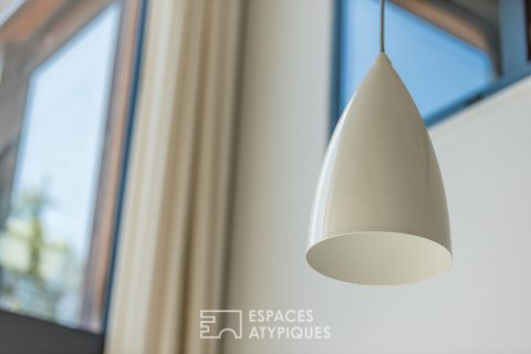 Ancien chai viticole réhabilité en loft avec terrasse et piscine