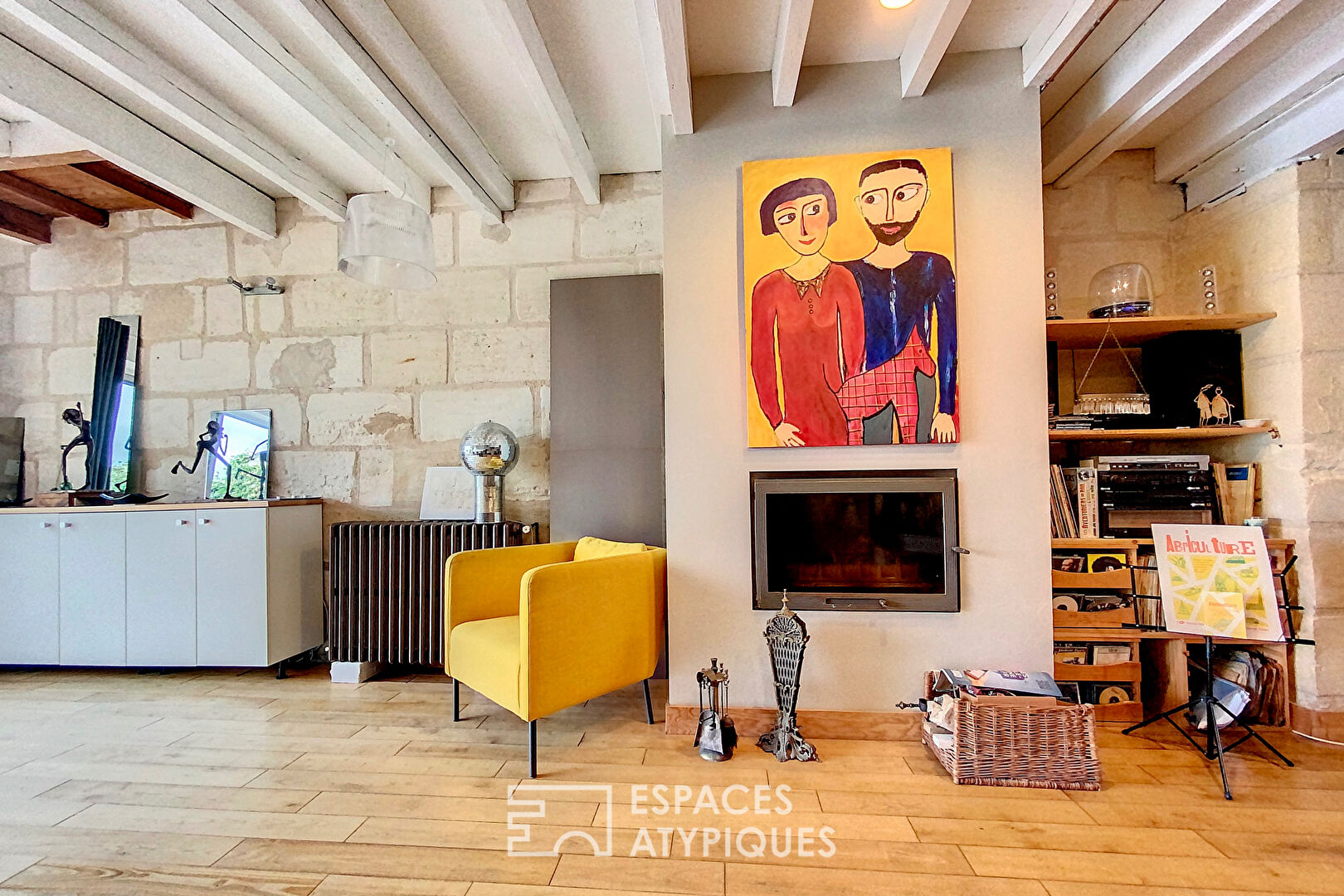Maison au cadre bucolique avec vue Dordogne