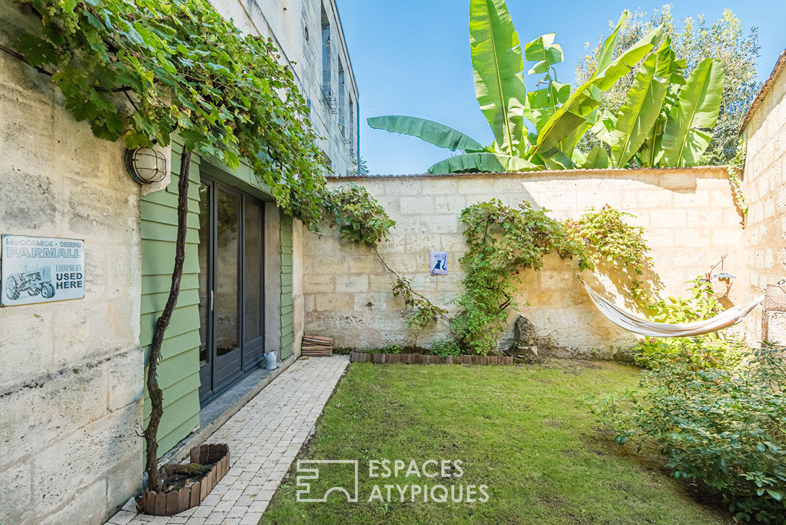 La maison aux allures d’atelier d’Artiste aux Chartrons