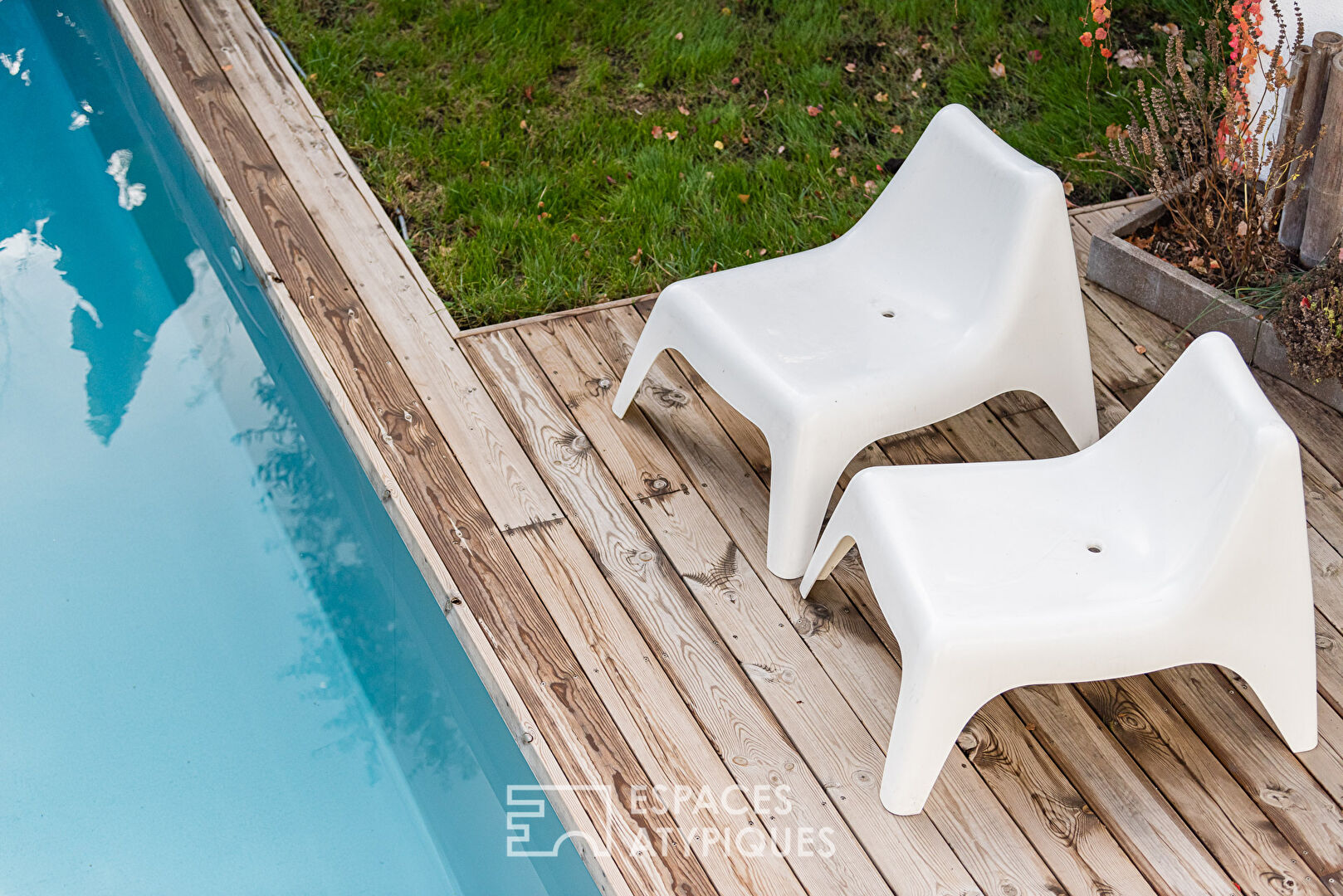 La contemporaine avec piscine de Talence