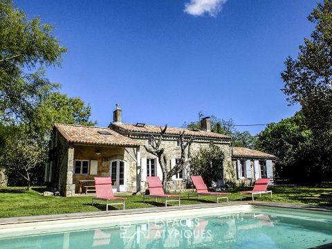 Médoc nestled in the middle of the vineyards – 140 sqm – Jau Dignac Et Loirac