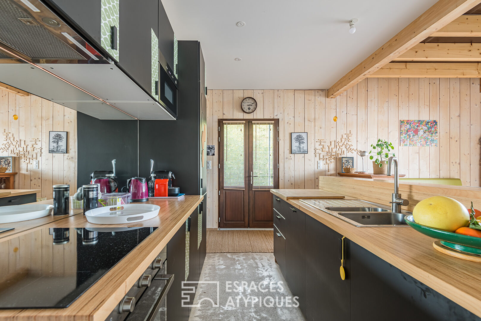 Maison neuve en bois avec vue imprenable