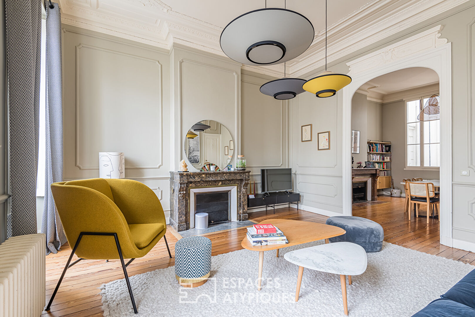 Haussmann style apartment in Les Chartrons