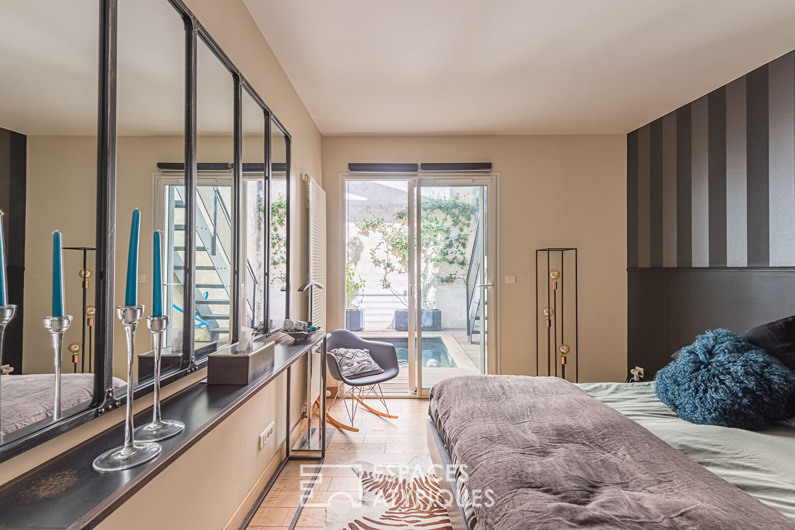 Loft avec terrasses et piscine aux Chartrons