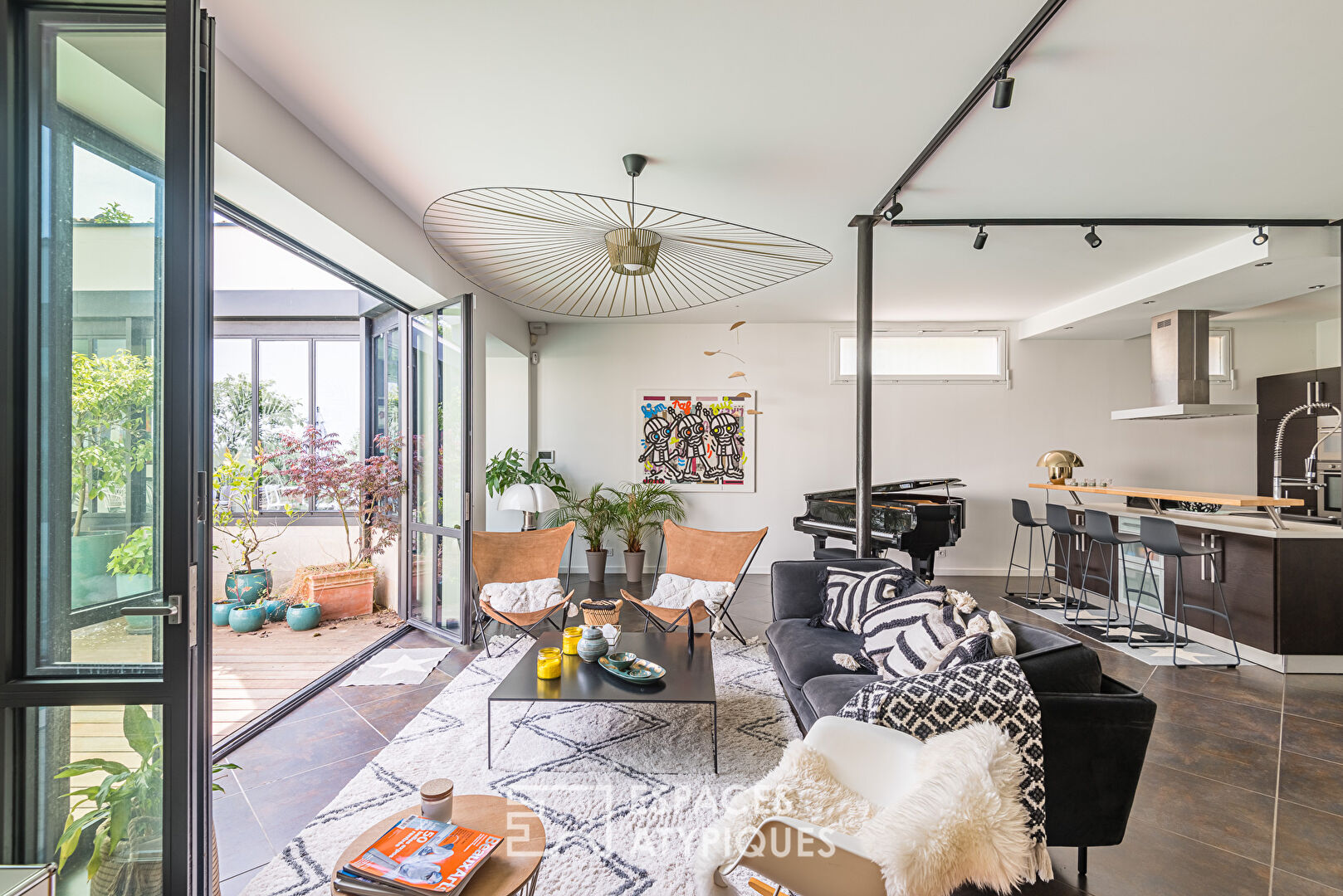 Le loft avec garage et piscine au coeur de Talence