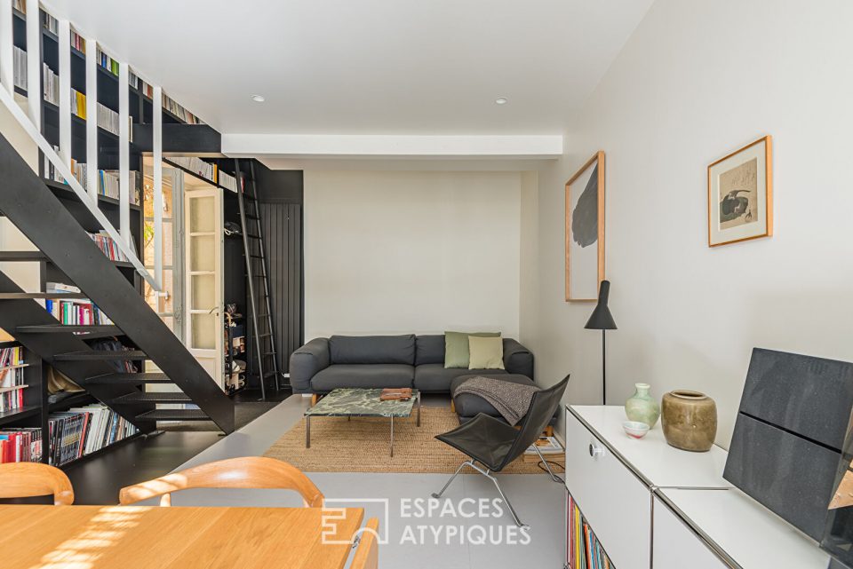 Appartement comme une maison avec l'exceptionnel jardin