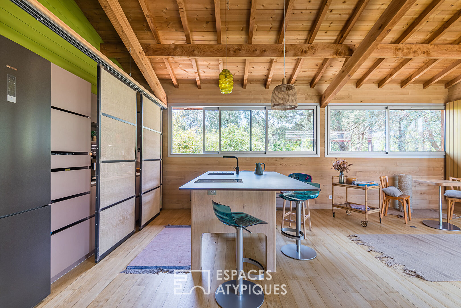 Maison d’Architecte en bois sur pilotis