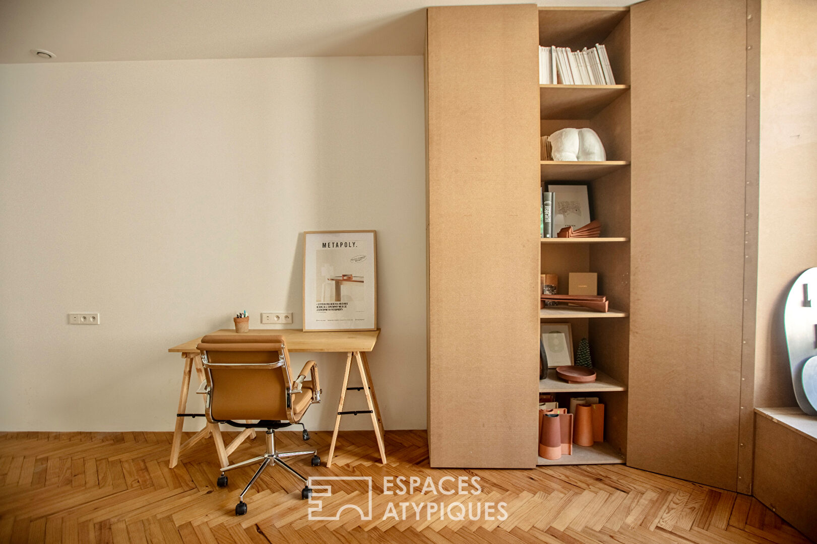 Appartement rénové par architecte avec terrasse