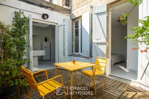 Apartment renovated by architect with terrace