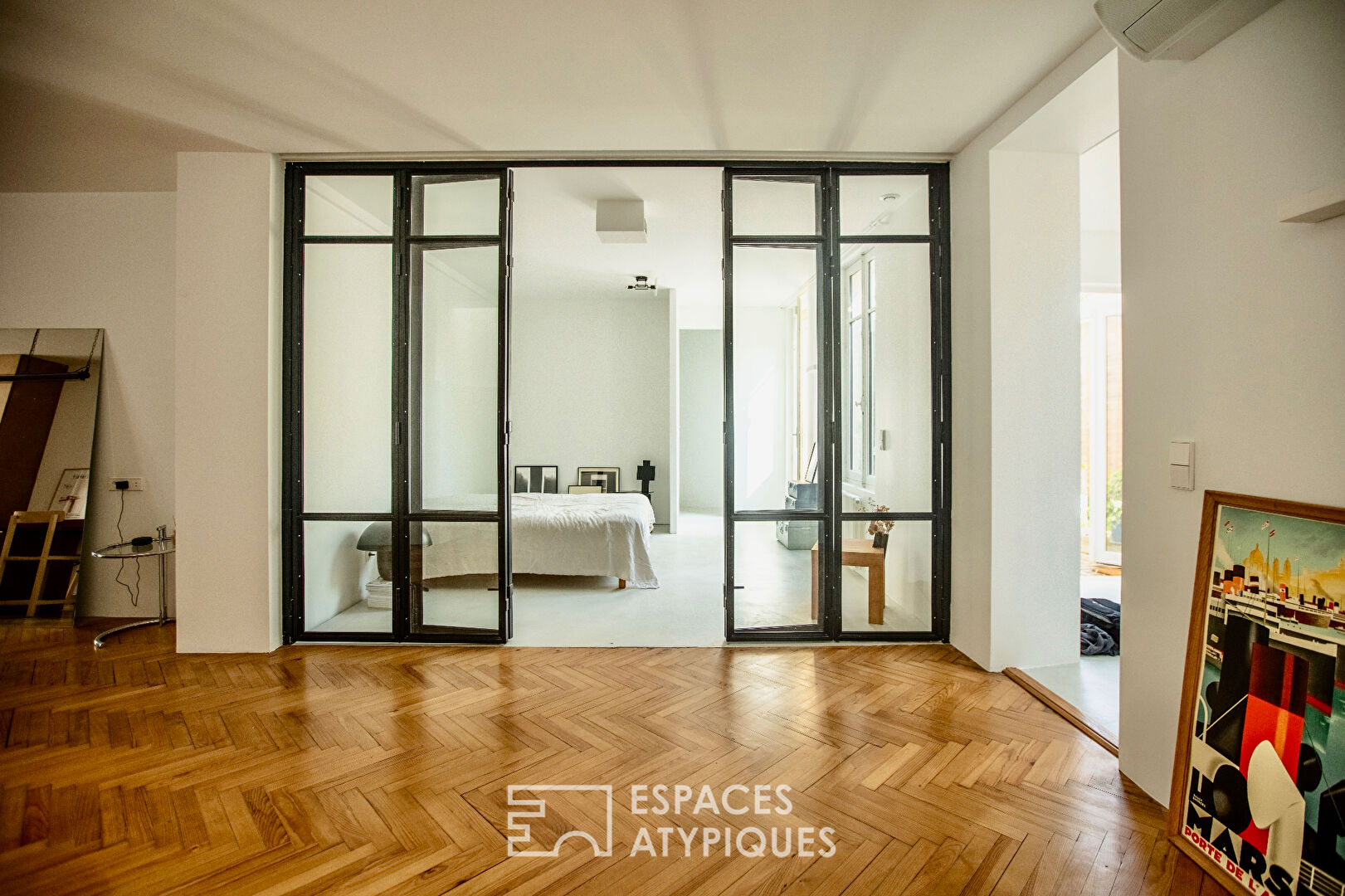 Appartement rénové par architecte avec terrasse