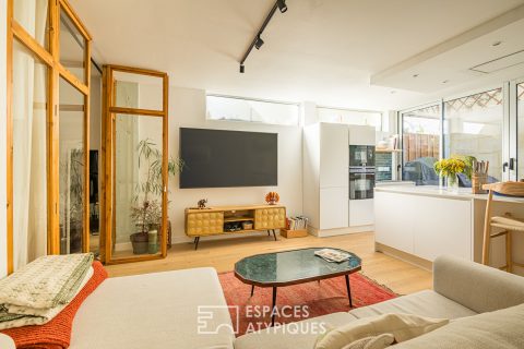 Apartment in an old renovated garage in Fondaudège