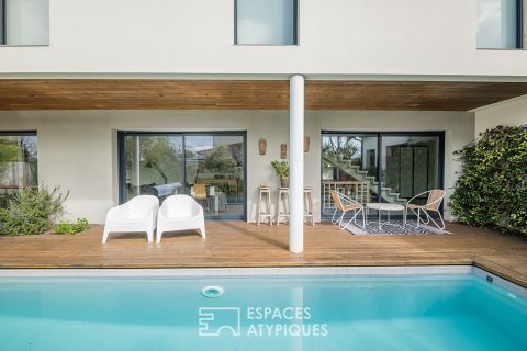 Maison d’architecte avec piscine à Cestas