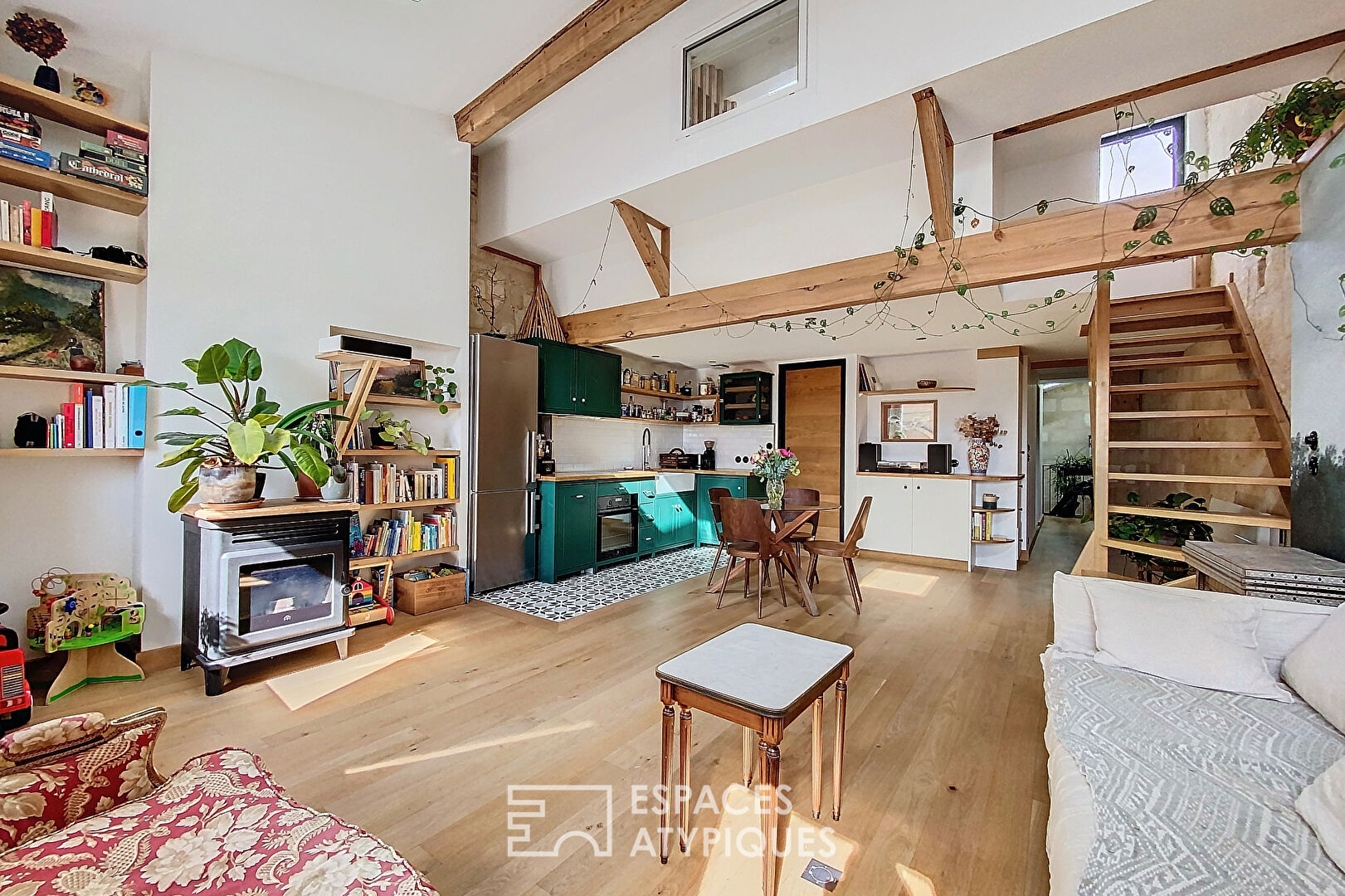 Cocon en duplex avec terrasse au coeur du centre ville