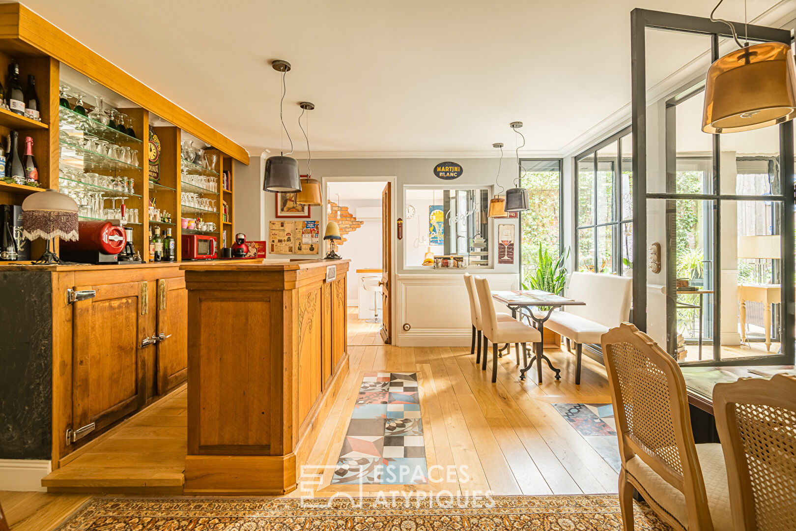 Appartement en duplex avec terrasses à Bordeaux