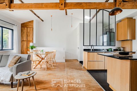 Appartement comme une maison avec terrasse