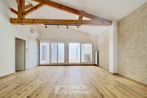 Appartement familial rénové avec terrasse au coeur des Chartrons