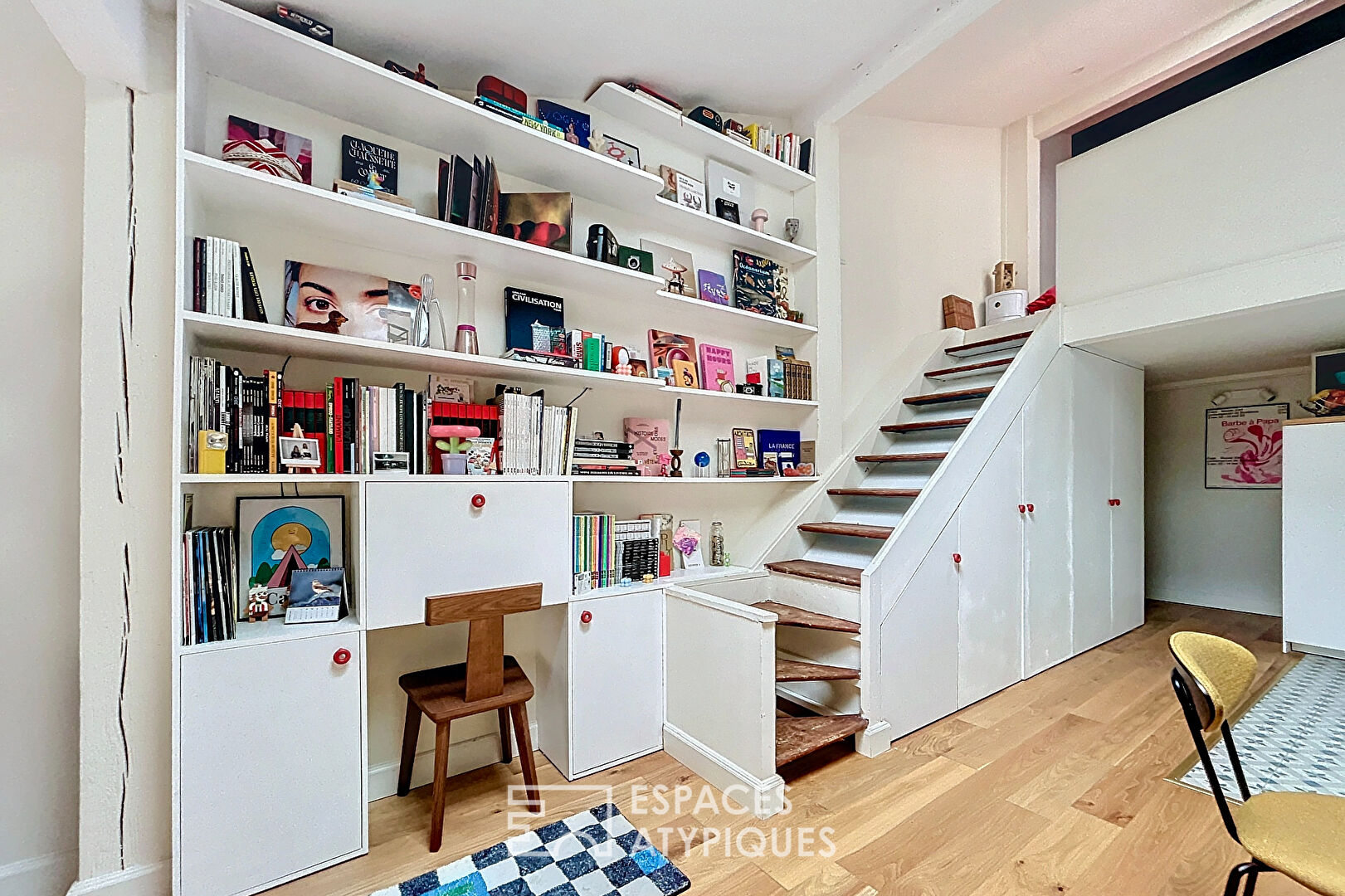 Bright renovated stone duplex