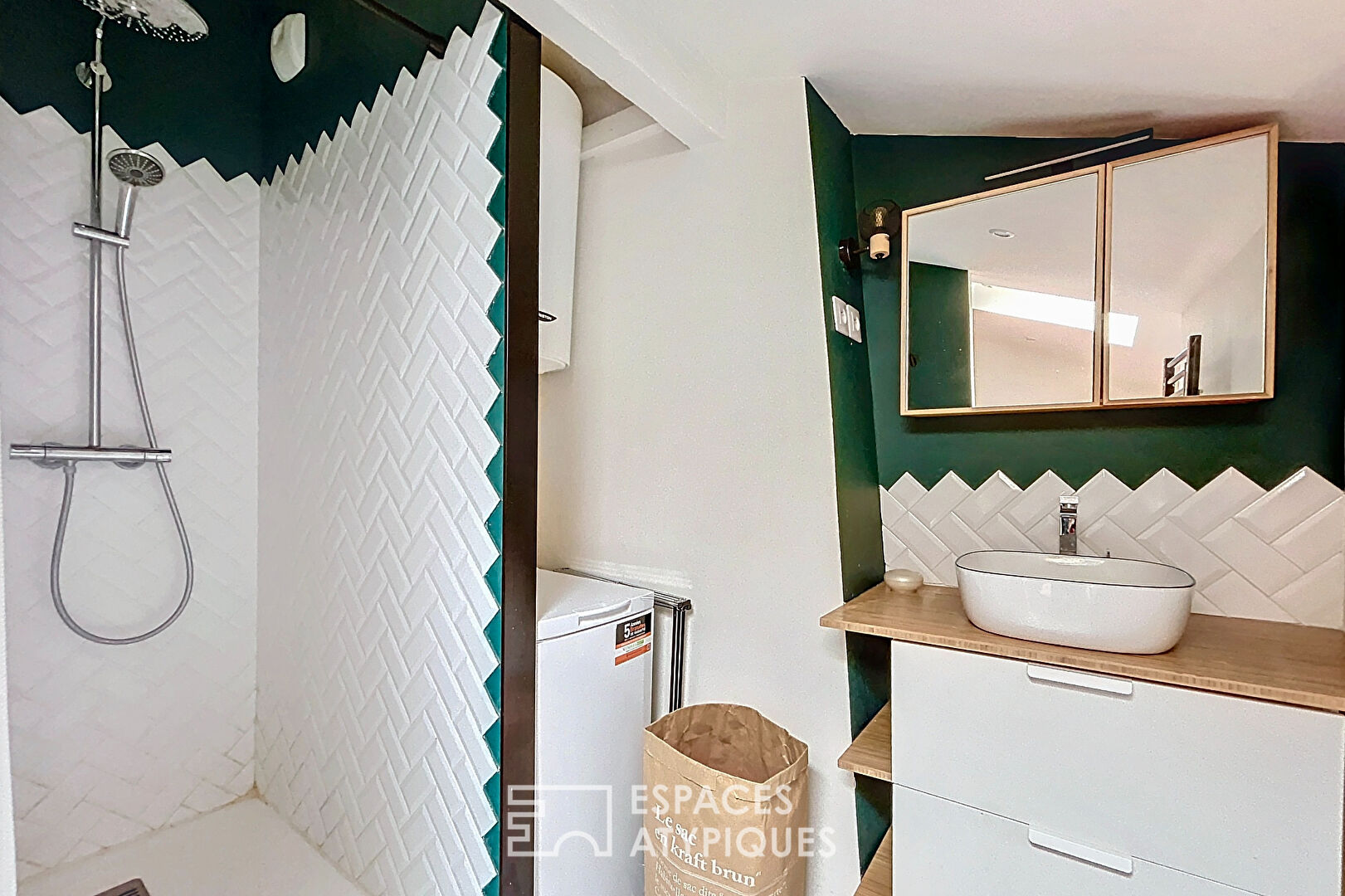 Bright renovated stone duplex