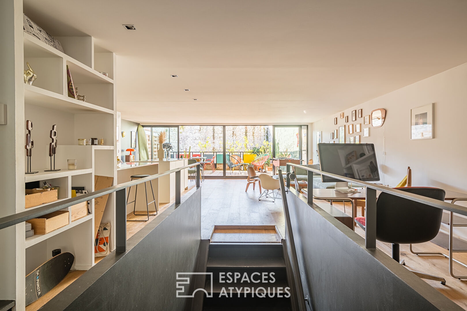 Appartement contemporain avec terrasse aux Chartrons
