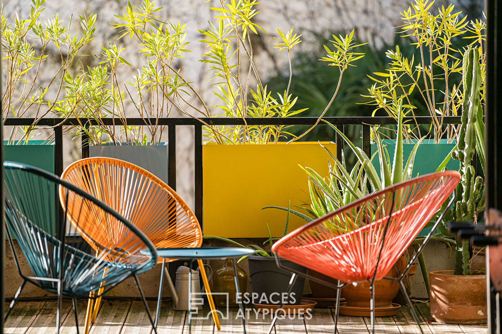 Appartement contemporain avec terrasse aux Chartrons