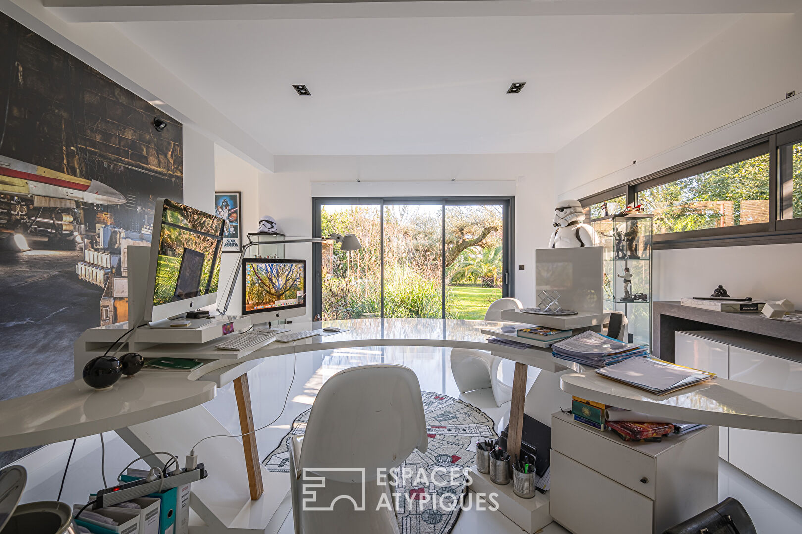 A haven of peace in the heart of a preserved oasis