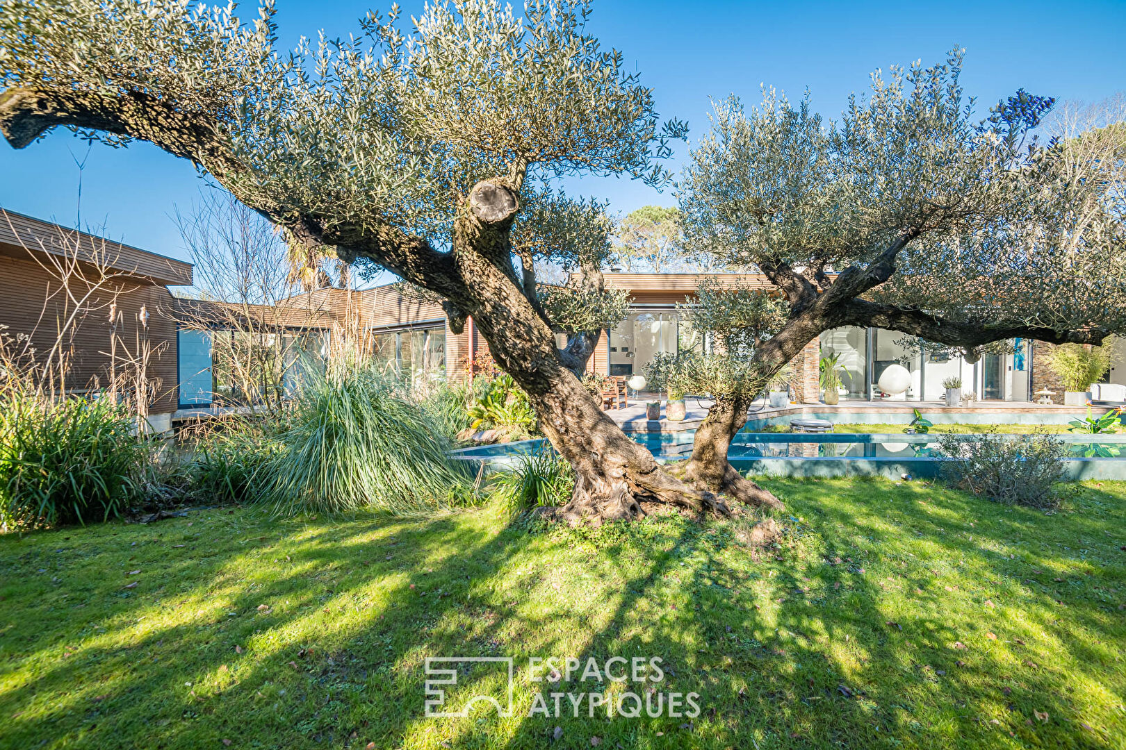 A haven of peace in the heart of a preserved oasis