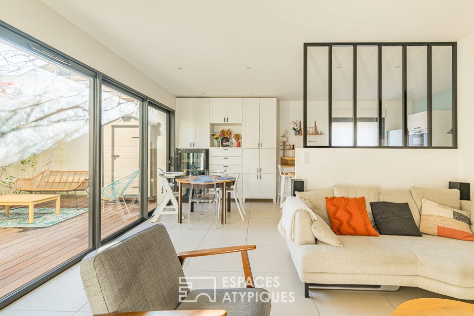 Appartement comme une maison avec terrasse et parking aux Chartrons
