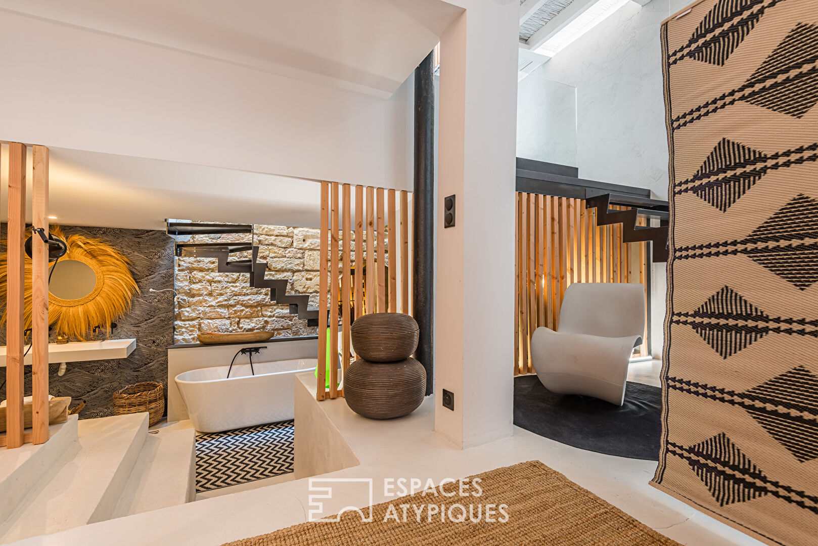 Magnificent loft with roof terrace in Les Chartrons