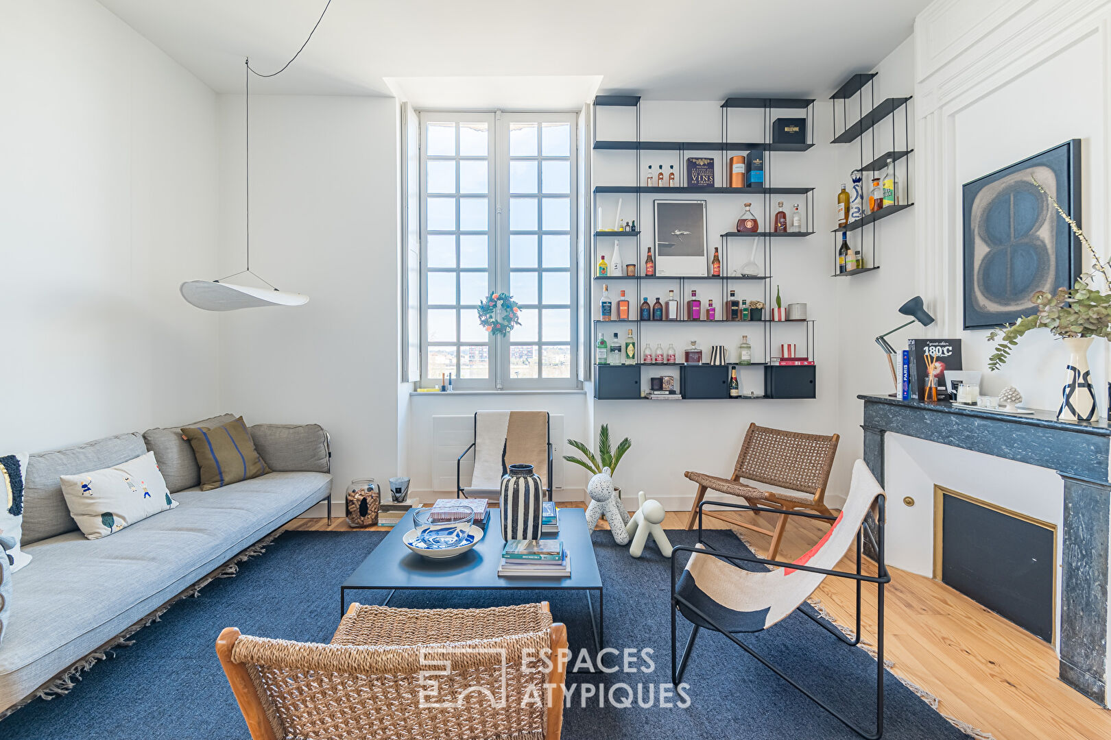 Bel appartement avec vue Garonne, ascenseur et parking
