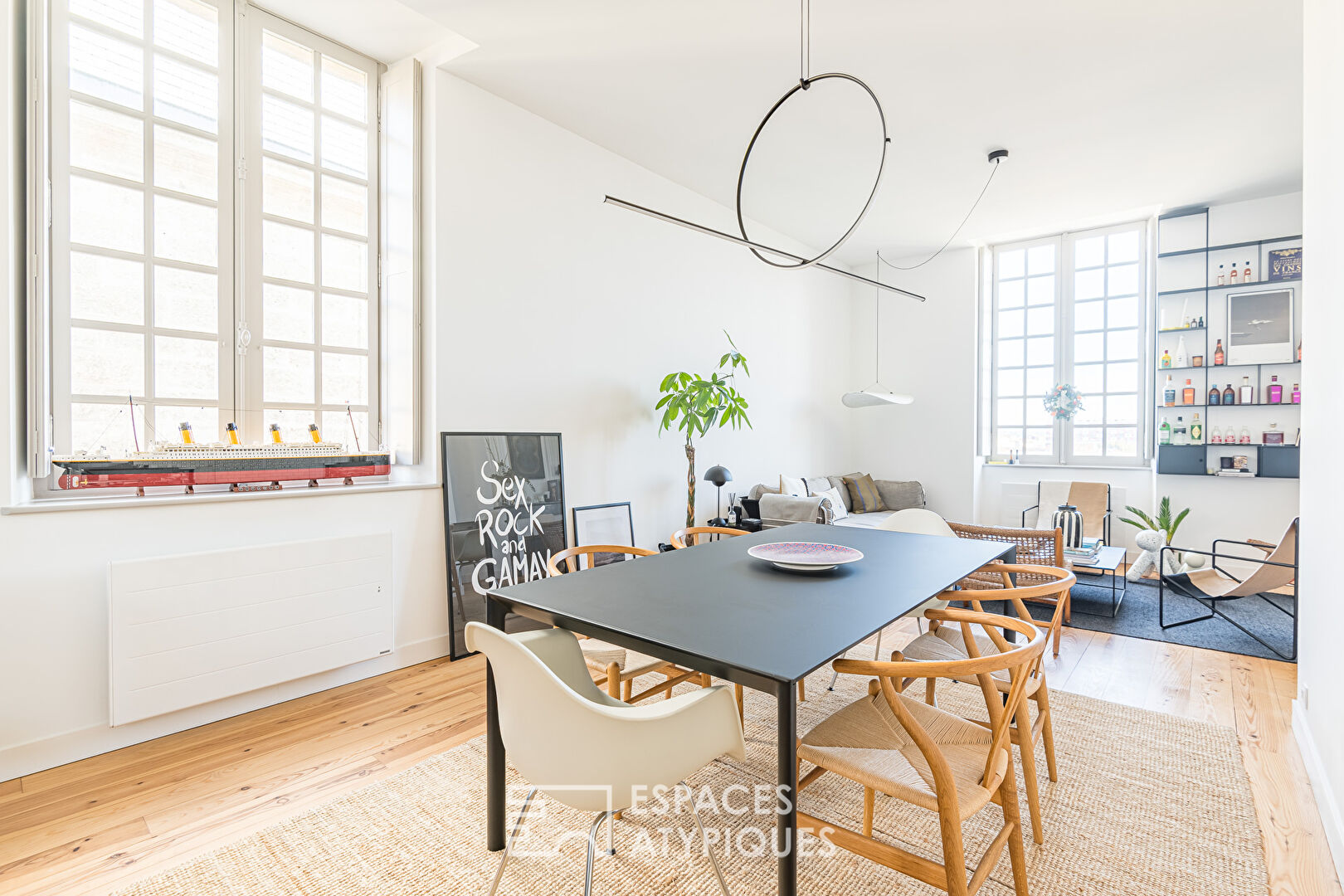 Bel appartement avec vue Garonne, ascenseur et parking